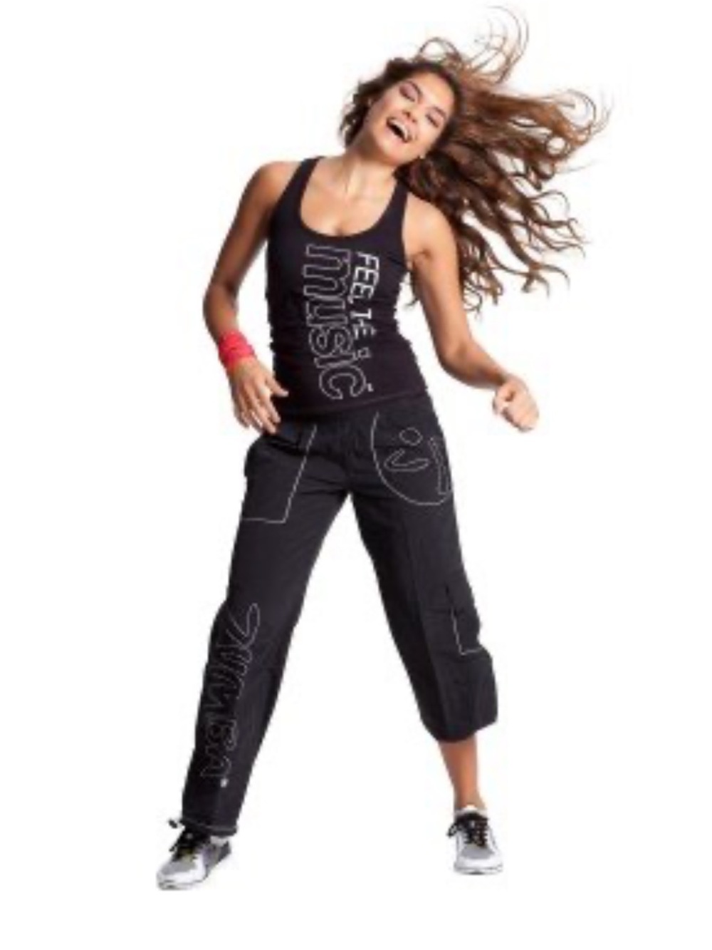 ZUMBA Fitness Logo Convertible Cargo Pants